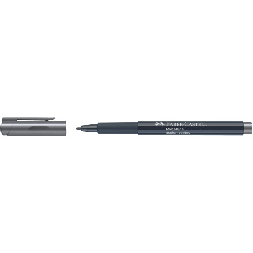 MARKER METALLICS GRI ASFALT FABER-CASTELL