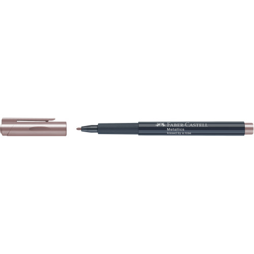 MARKER METALLICS ROSE FABER-CASTELL