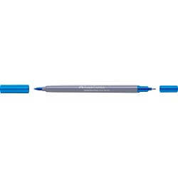MARKER SOLUBIL 2 CAPETE GOLDFABER ALBASTRU AZUR 449 FABER-CASTELL