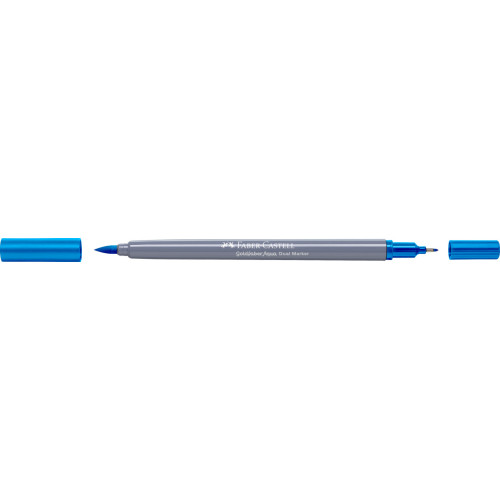 MARKER SOLUBIL 2 CAPETE GOLDFABER ALBASTRU AZUR 449 FABER-CASTELL