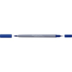 MARKER SOLUBIL 2 CAPETE GOLDFABER ALBASTRU HELIU ROSCAT 151 FABER-CASTELL