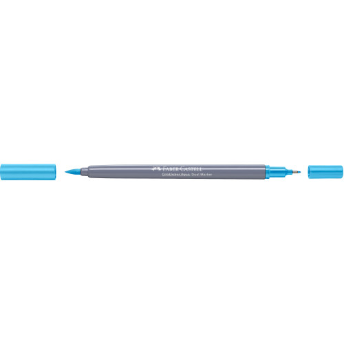 MARKER SOLUBIL 2 CAPETE GOLDFABER ALBASTRU MANGAN 245 FABER-CASTELL