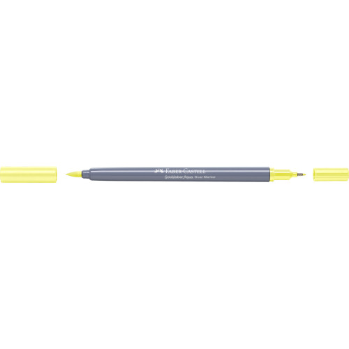 MARKER SOLUBIL 2 CAPETE GOLDFABER GALBEN GLAZURAT DESCHIS 104 FABER-CASTELL