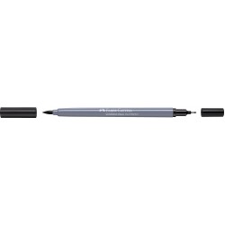 MARKER SOLUBIL 2 CAPETE GOLDFABER NEGRU INCHIS 199 FABER-CASTELL
