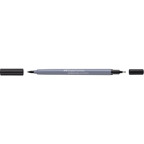 MARKER SOLUBIL 2 CAPETE GOLDFABER NEGRU INCHIS 199 FABER-CASTELL