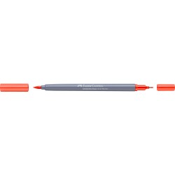 MARKER SOLUBIL 2 CAPETE GOLDFABER PORTOCALIU CAMIUM INCHIS 115 FABER-CASTELL