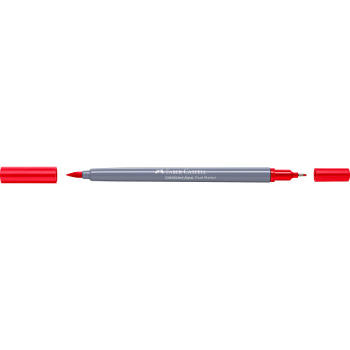 MARKER SOLUBIL 2 CAPETE GOLDFABER ROSU 121 FABER-CASTELL