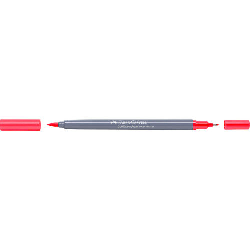 MARKER SOLUBIL 2 CAPETE GOLDFABER ROSU APRINS 122 FABER-CASTELL