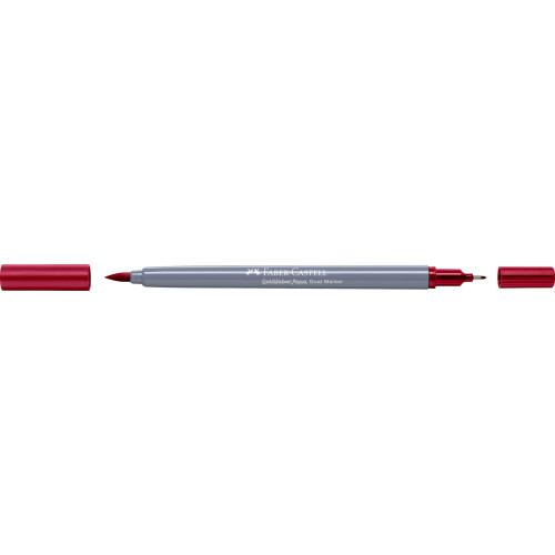 MARKER SOLUBIL 2 CAPETE GOLDFABER ROSU MUSCATA 227 FABER-CASTELL