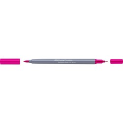 MARKER SOLUBIL 2 CAPETE GOLDFABER ROZ PURPURIU MEDIU 125 FABER-CASTELL