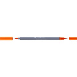 MARKER SOLUBIL 2 CAPETE PORTOCALIU GLAZURAT 113 FABER-CASTELL