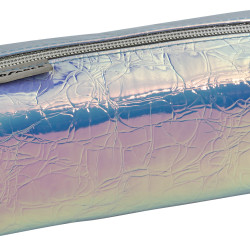 PENAR ETUI TUBULAR GLITTER FLIP FLOP ARGINTIU EBERHARD FABER