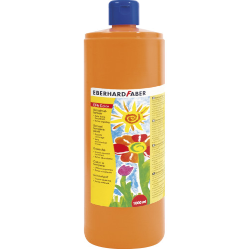 TEMPERA 1000 ML PORTOCALIE EBERHARD FABER