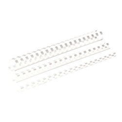 INEL PLASTIC 12MM ALB PT 56-80 COLI 100/CUT FELLOWES