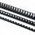 INEL PLASTIC 19MM NEGRU PT 121-150 COLI 100/CUT FELLOWES