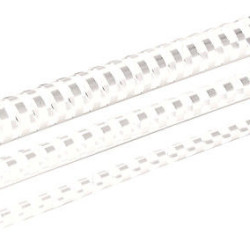 INEL PLASTIC 6MM ALB PT 2-20 COLI 100/CUTIE FELLOWES