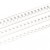INEL PLASTIC 6MM ALB PT 2-20 COLI 25/CUTIE FELLOWES