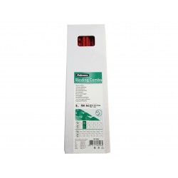 INEL PLASTIC 8MM ROSU PT 21-40 COLI 100/CUT FELLOWES