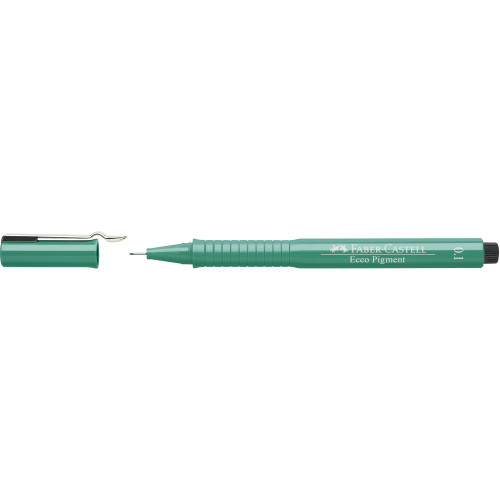 LINER 0.1MM VERDE ECO PIGMENT FABER-CASTELL