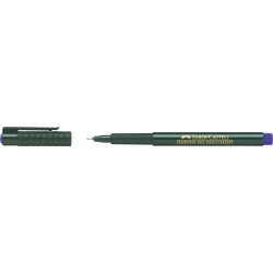 LINER 0.4MM ALBASTRU FINEPEN 1511 FABER-CASTELL