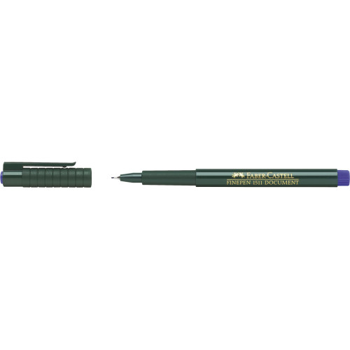 LINER 0.4MM ALBASTRU FINEPEN 1511 FABER-CASTELL