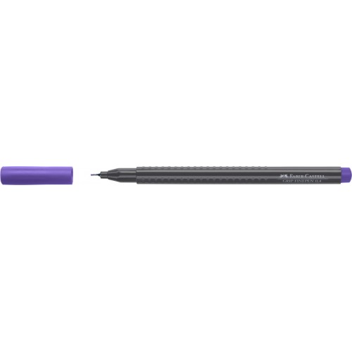LINER 0.4MM ALBASTRU-VIOLET GRIP FABER-CASTELL