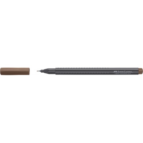 LINER 0.4MM MARO INCHIS GRIP FABER-CASTELL