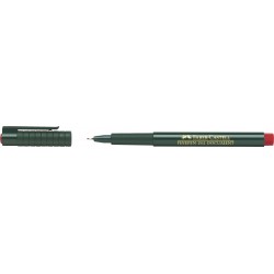 LINER 0.4MM ROSU FINEPEN 1511 FABER-CASTELL