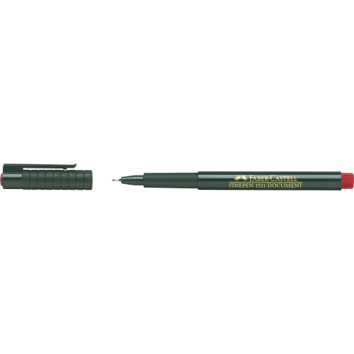 LINER 0.4MM ROSU FINEPEN 1511 FABER-CASTELL