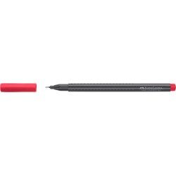 LINER 0.4MM ROSU MAGENTA FABER-CASTELL