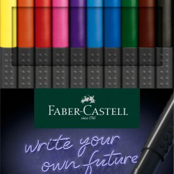 LINER 0.4MM SET 10 GRIP FABER-CASTELL