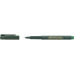 LINER 0.4MM VERDE FINEPEN 1511 FABER-CASTELL