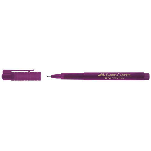LINER 0.8MM MAGENTA BROADPEN 1554 FABER-CASTELL