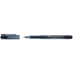 LINER 0.8MM NEGRU BROADPEN 1554 FABER-CASTELL