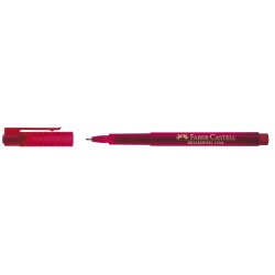 LINER 0.8MM ROSU BROADPEN 1554 FABER-CASTELL