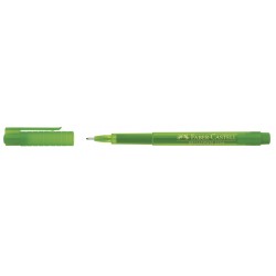 LINER 0.8MM VERDE BROADPEN 1554 FABER-CASTELL
