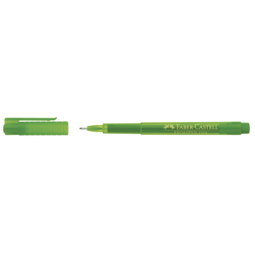 LINER 0.8MM VERDE BROADPEN 1554 FABER-CASTELL