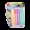 LIPICI LICHID GLITTER NEON 6 CULORI*12ML DELI