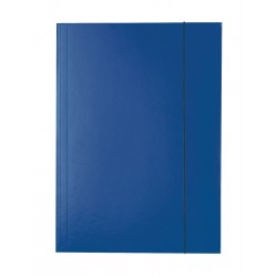 MAPA CARTON CU ELASTIC ALBASTRU INCHIS ECONOMY ESSELTE