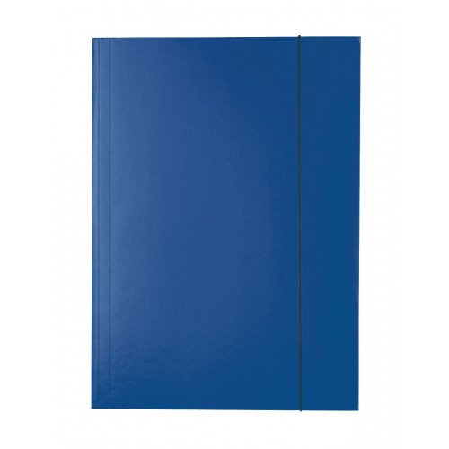 MAPA CARTON CU ELASTIC ALBASTRU INCHIS ECONOMY ESSELTE
