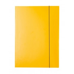 MAPA CARTON CU ELASTIC GALBEN ECONOMY ESSELTE
