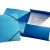 MAPA CARTON CU ELASTIC LUX ALBASTRA ESSELTE