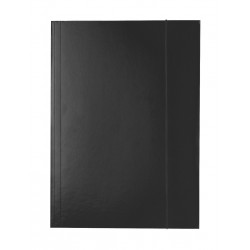 MAPA CARTON CU ELASTIC NEGRU ECONOMY ESSELTE