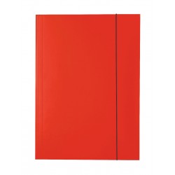 MAPA CARTON CU ELASTIC ROSU ECONOMY ESSELTE