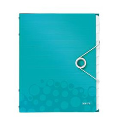 MAPA PLASTIC 12 COMPARTIMENTE TURCOAZ METALIZAT WOW LEITZ