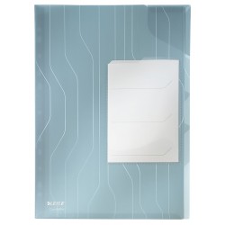 MAPA PLASTIC 3*20 COLI ALBASTRA 3 SEPARATOARE COMB JUMBO LEITZ