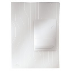 MAPA PLASTIC 3*20COLI TRANSPARENTA 3 SEPARATOARE JUMBO LEITZ