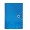 MAPA PLASTIC 6 COMPARTIMENTE ALBASTRU TIP PROIECT WOW LEITZ