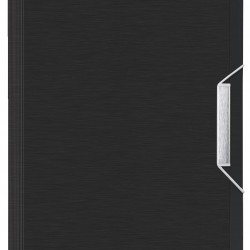 MAPA PLASTIC 6 COMPARTIMENTE NEGRU-SATIN TIP PROIECT STYLE LEITZ