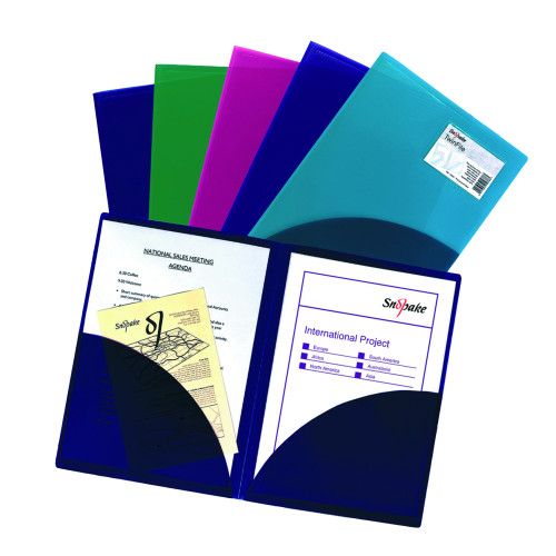 MAPA PLASTIC A4 CULORI ELECTRA ASORTATE POLYFILE TWIN SNOPAKE